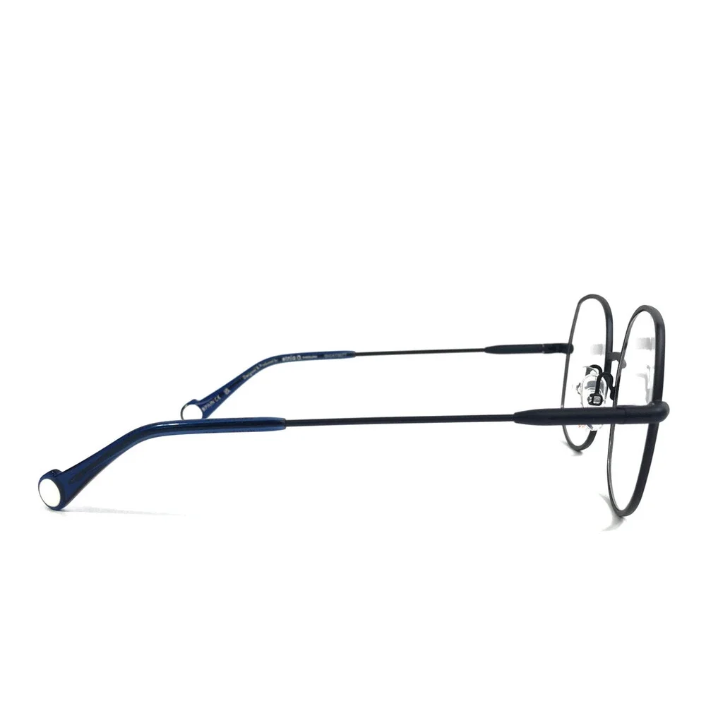 Etnia Barcelona Eyeglasses Frames SPIRA DB Dark Blue Geometric 54-20-142